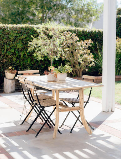 as well as fenced in access to the outdoors!